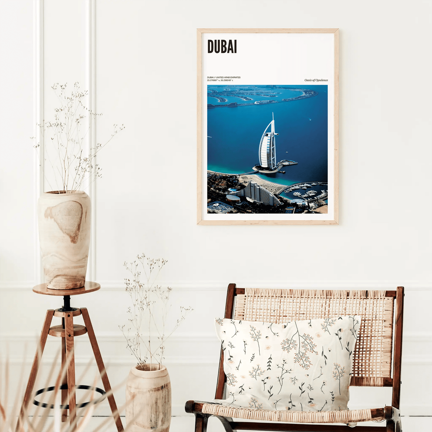 Dubai Odyssey Poster - The Globe Gallery