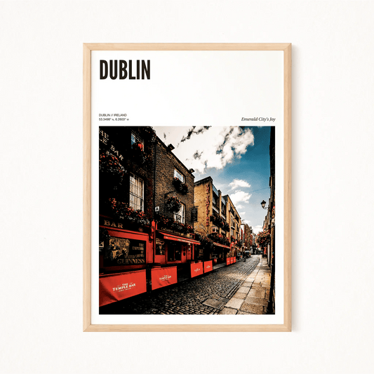 Dublin Odyssey Poster - The Globe Gallery