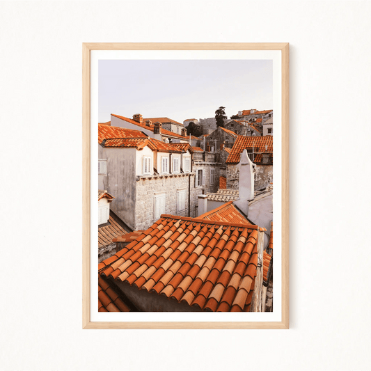 Dubrovnik Chromatica Poster - The Globe Gallery