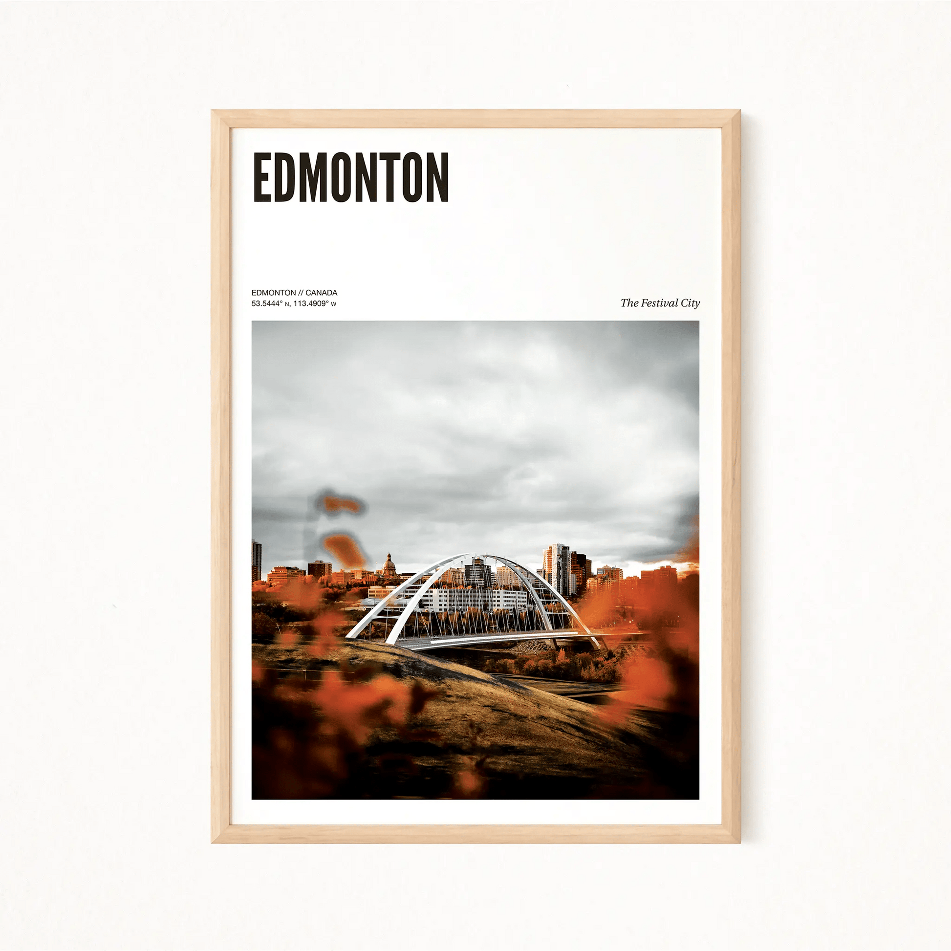 Edmonton Odyssey Poster - The Globe Gallery