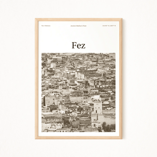 Fez Essence Poster - The Globe Gallery