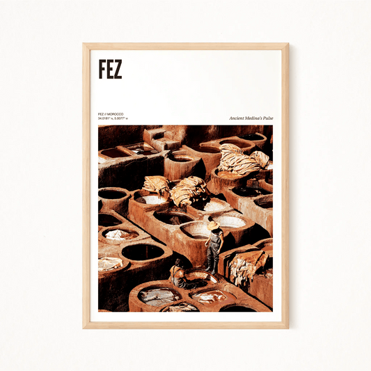 Fez Odyssey Poster - The Globe Gallery