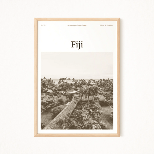 Fiji Essence Poster - The Globe Gallery