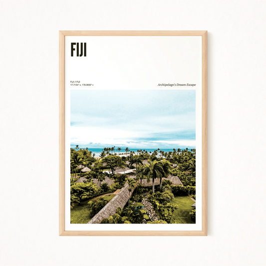 Fiji Odyssey Poster - The Globe Gallery