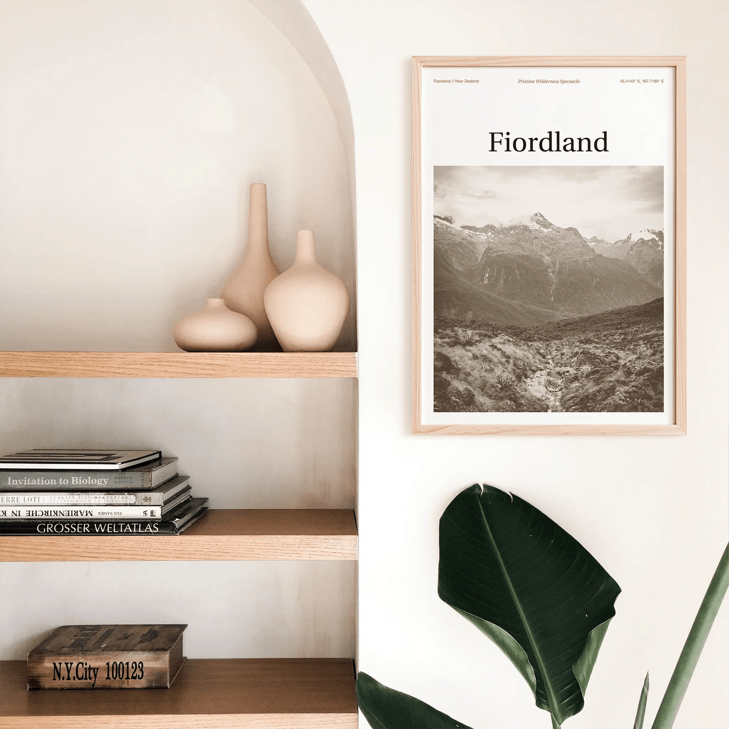 Fiordland Essence Poster - The Globe Gallery
