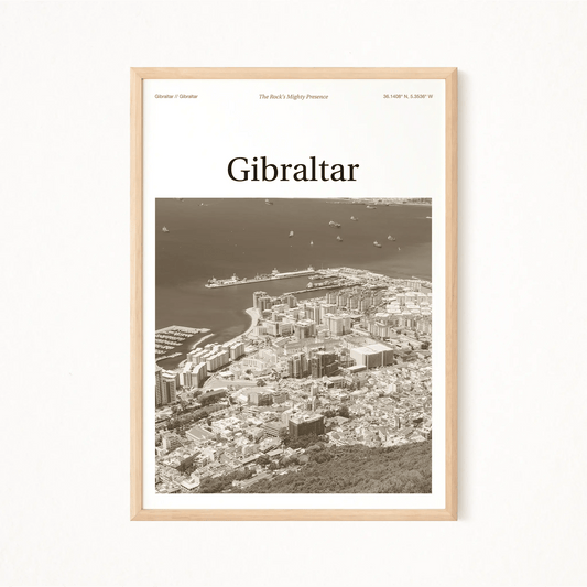 Gibraltar Essence Poster - The Globe Gallery