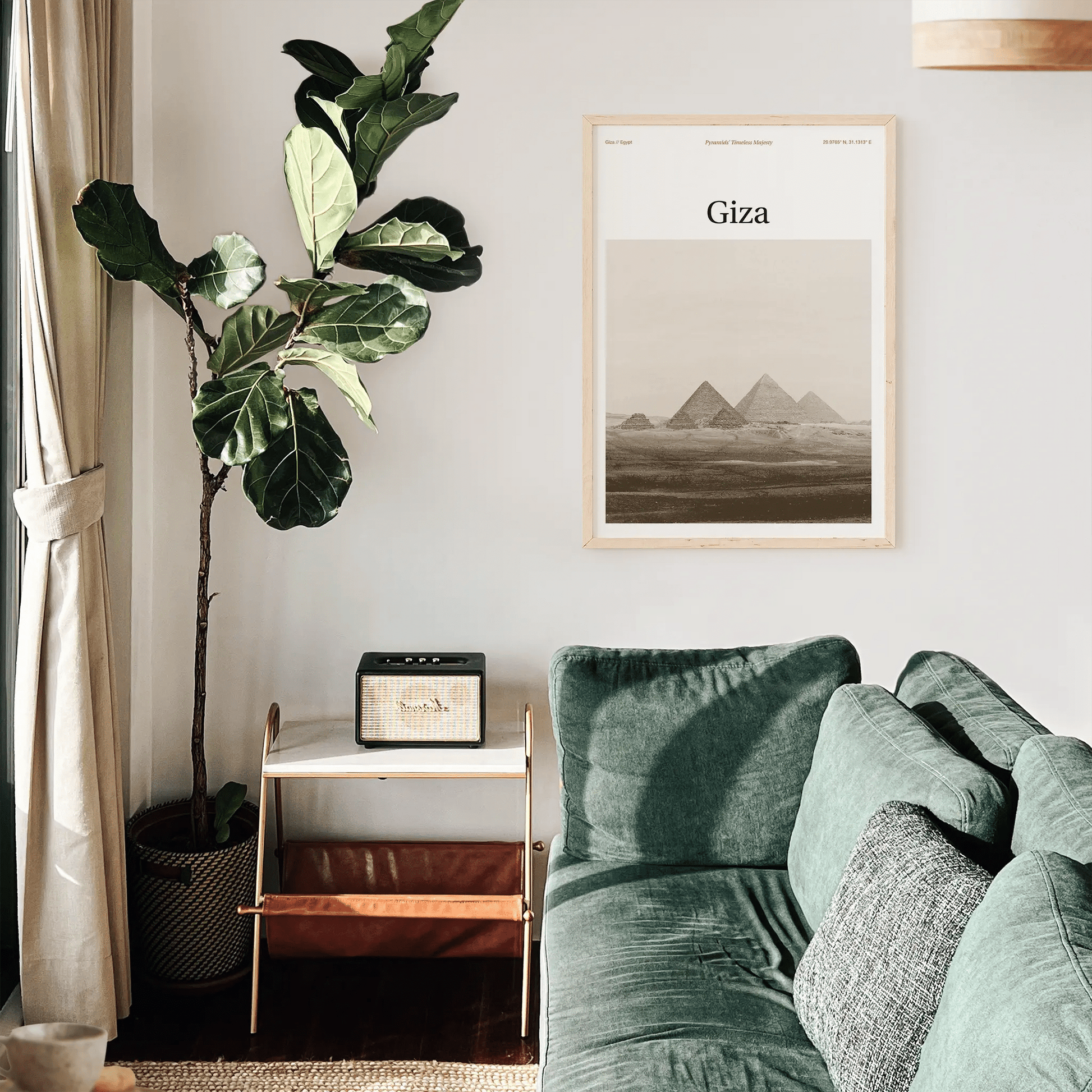 Giza Essence Poster - The Globe Gallery