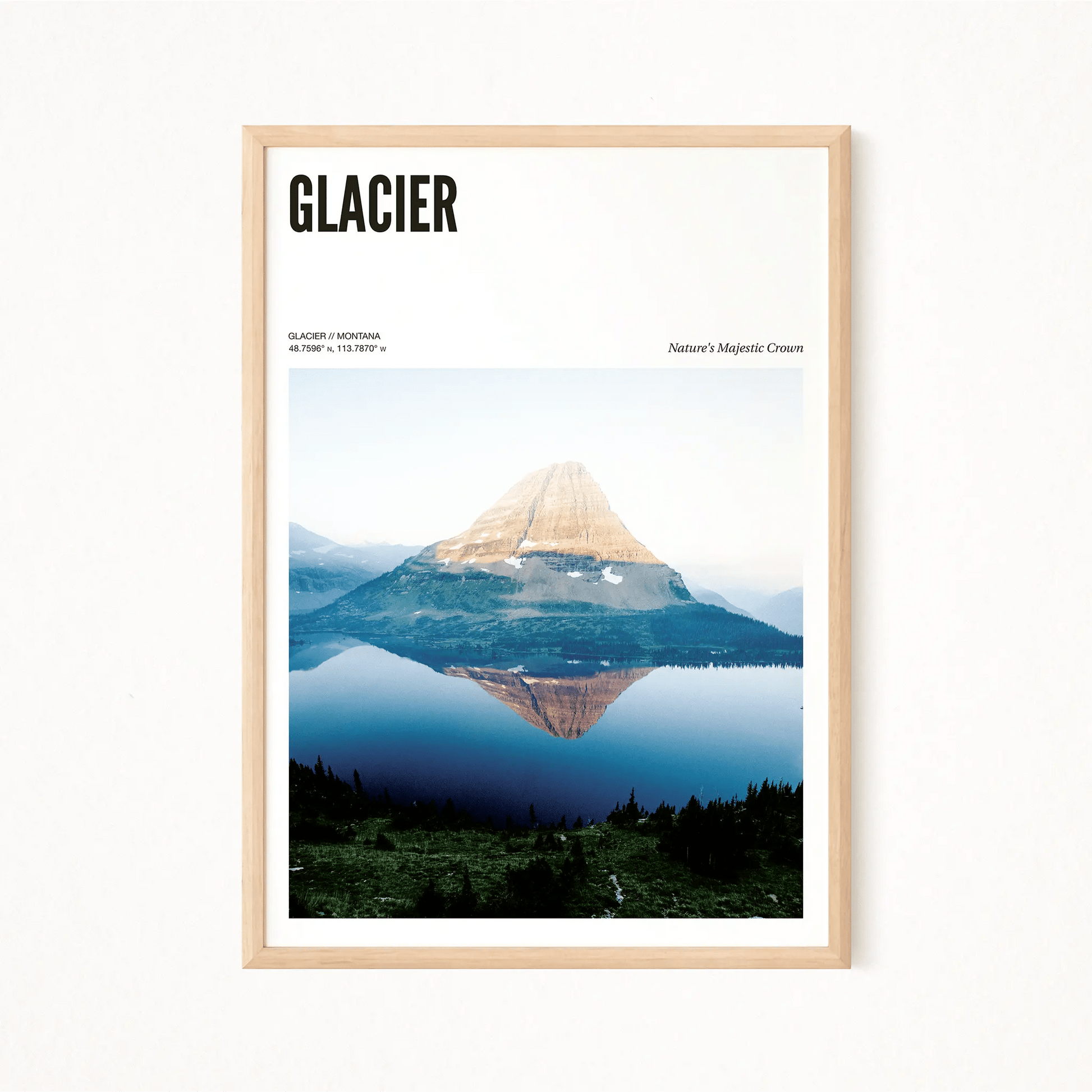 Glacier Odyssey Poster - The Globe Gallery