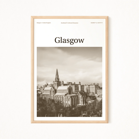 Glasgow Essence Poster - The Globe Gallery