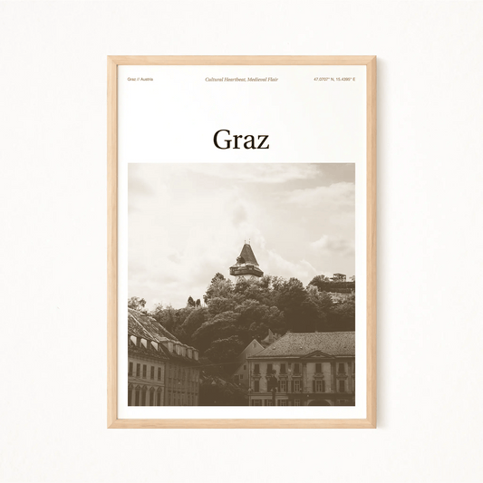 Graz Essence Poster - The Globe Gallery