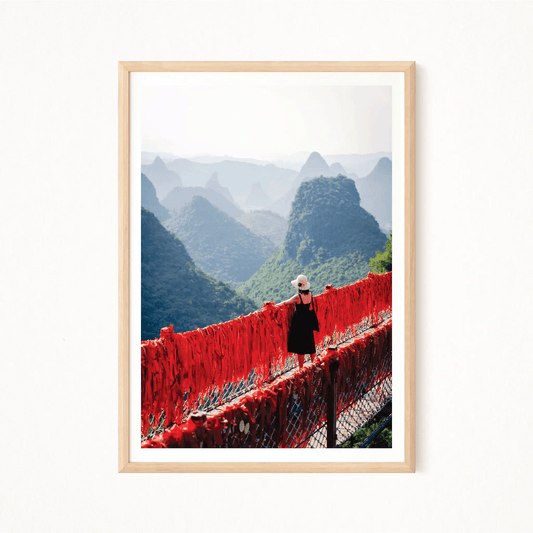 Guilin Chromatica Poster - The Globe Gallery