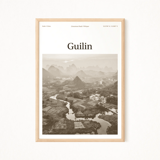 Guilin Essence Poster - The Globe Gallery