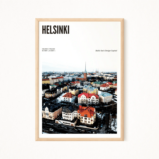 Helsinki Odyssey Poster - The Globe Gallery