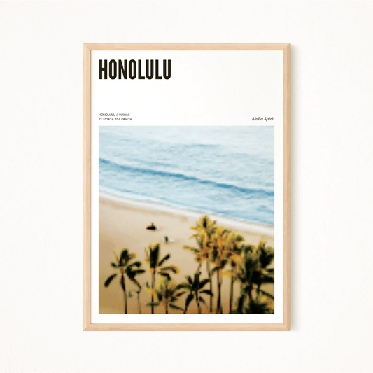 Honolulu Odyssey Poster - The Globe Gallery