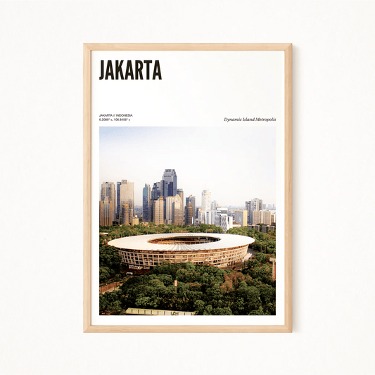Jakarta Odyssey Poster - The Globe Gallery