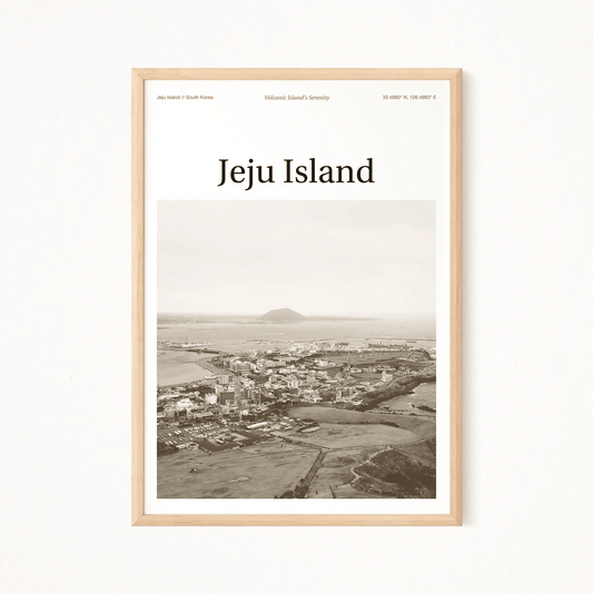 Jeju Island Essence Poster - The Globe Gallery