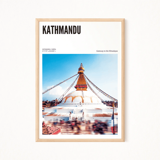 Kathmandu Odyssey Poster - The Globe Gallery