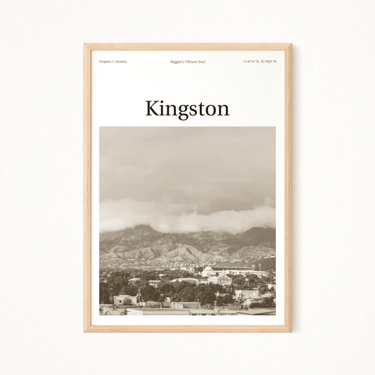 Kingston Essence Poster - The Globe Gallery