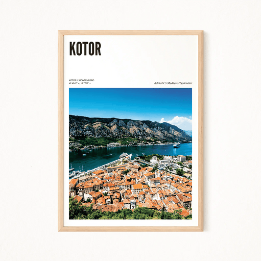 Kotor Odyssey Poster - The Globe Gallery