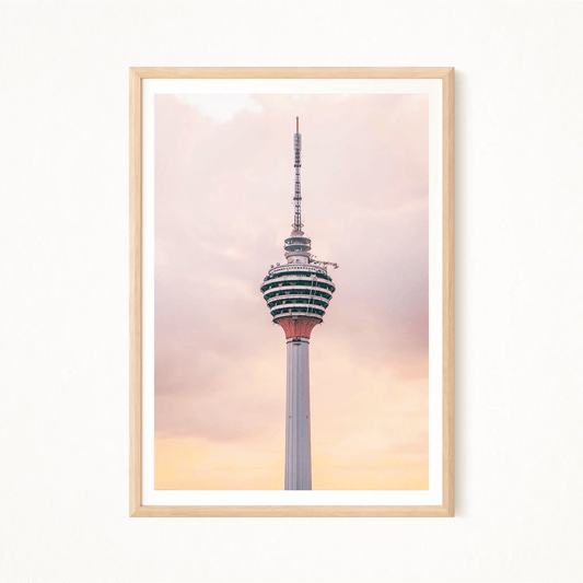 Kuala Lumpur Chromatica Poster - The Globe Gallery