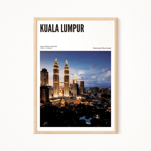 Kuala Lumpur Odyssey Poster - The Globe Gallery