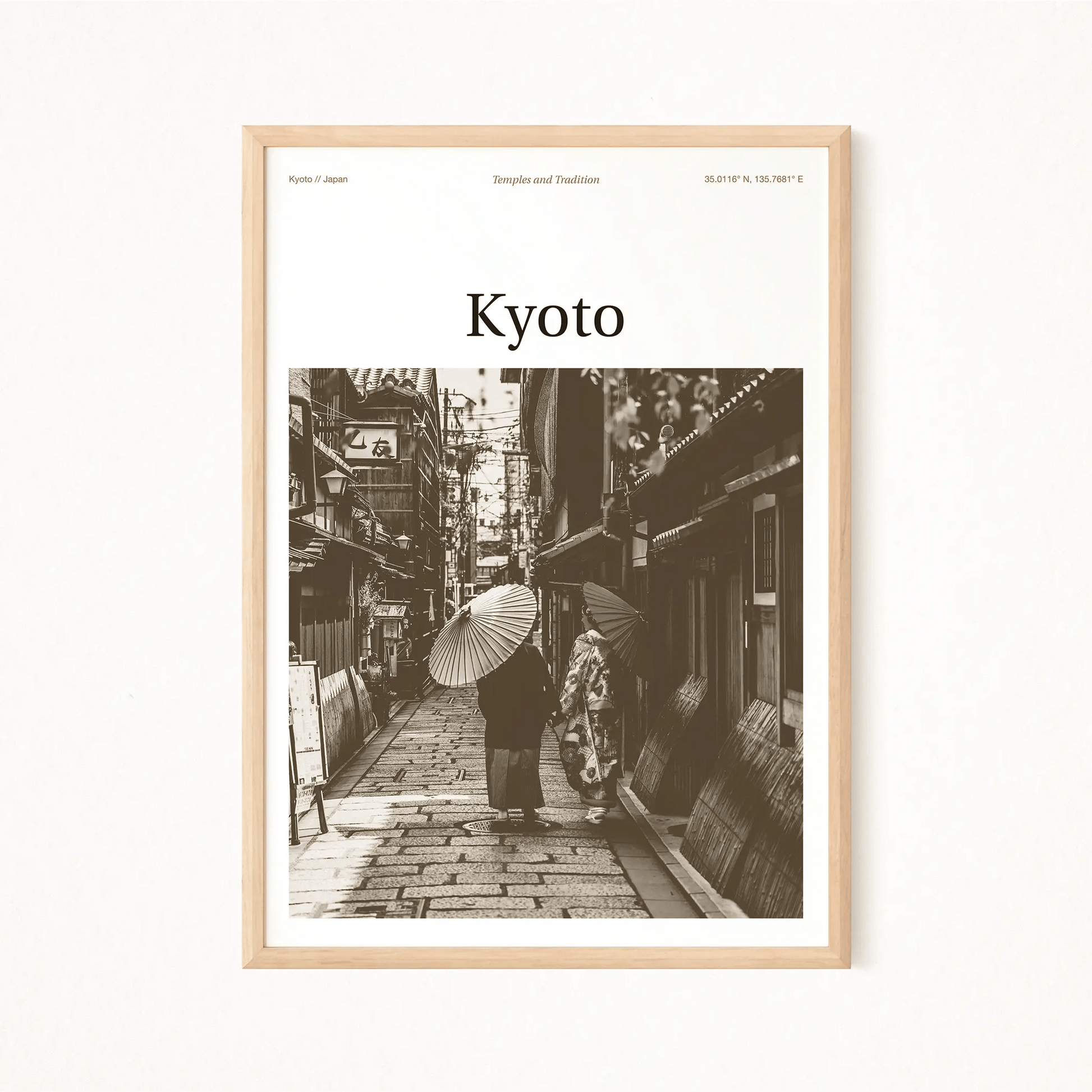 Kyoto Essence Poster - The Globe Gallery