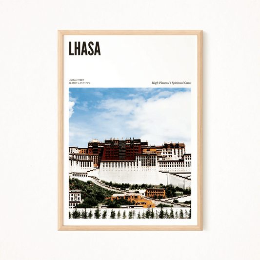 Lhasa Odyssey Poster - The Globe Gallery