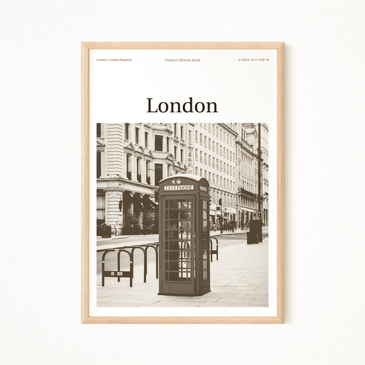 London Essence Poster - The Globe Gallery