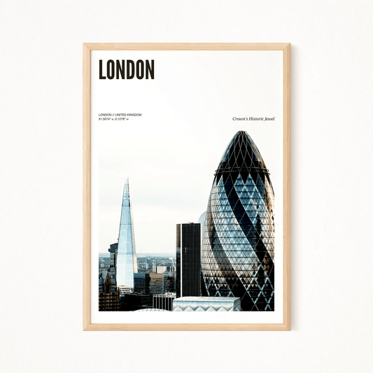 London Odyssey Poster - The Globe Gallery