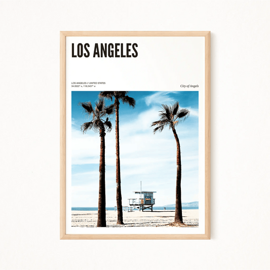 Los Angeles Odyssey Poster - The Globe Gallery