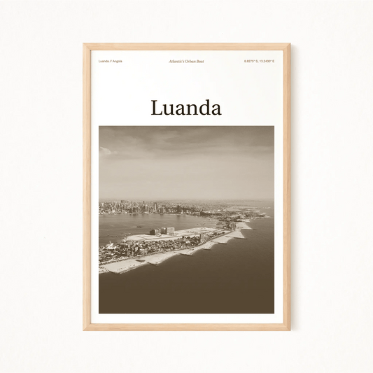 Luanda Essence Poster - The Globe Gallery