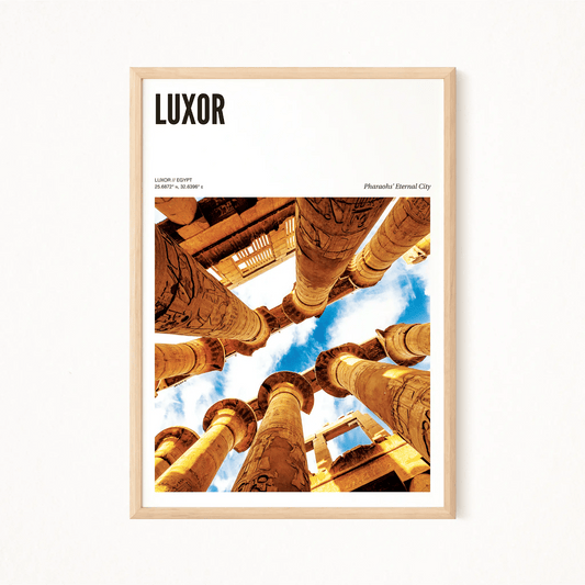 Luxor Odyssey Poster - The Globe Gallery