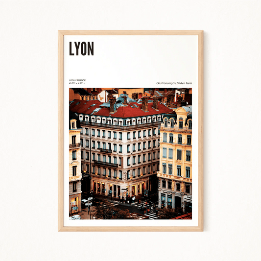 Lyon Odyssey Poster - The Globe Gallery
