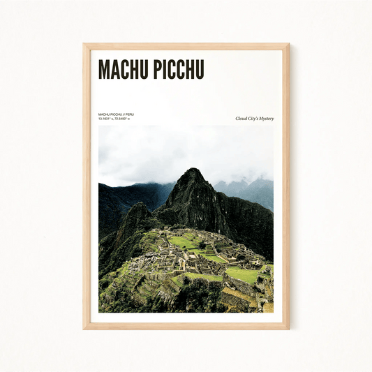 Machu Picchu Odyssey Poster - The Globe Gallery