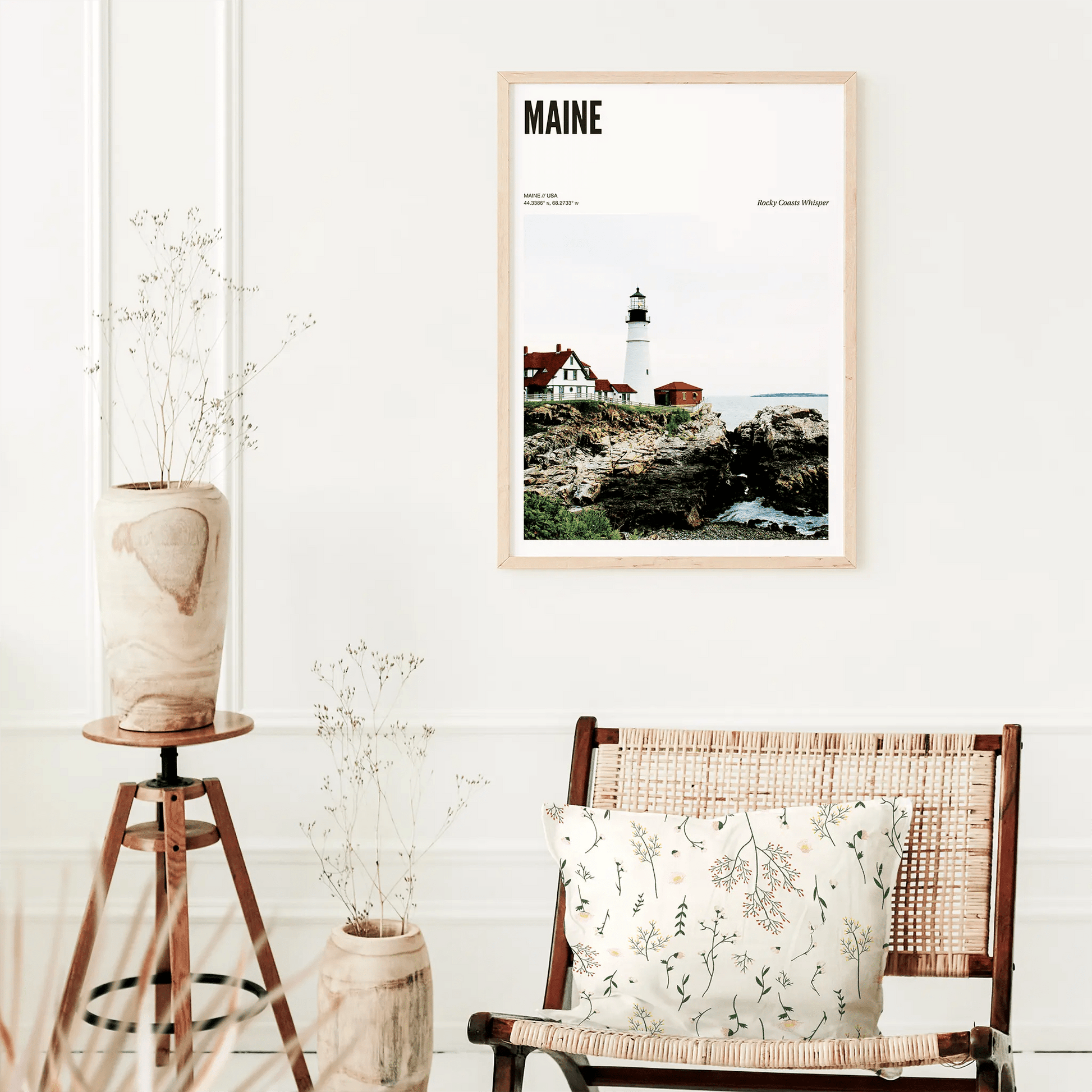Maine Odyssey Poster - The Globe Gallery