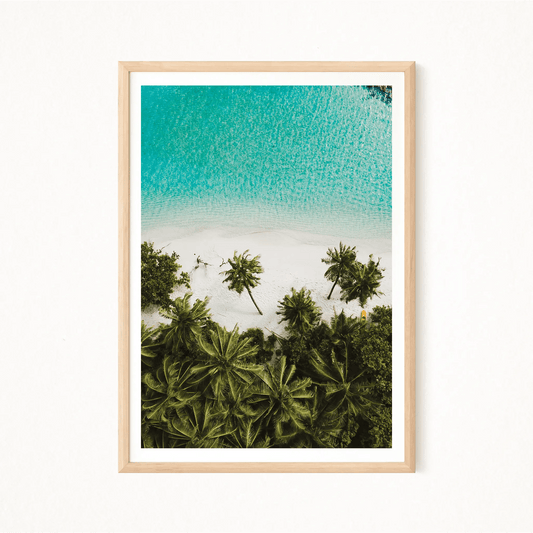 Maldives Chromatica Poster - The Globe Gallery