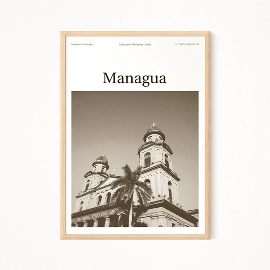 Managua Essence Poster - The Globe Gallery