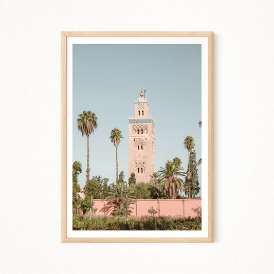 Marrakech Chromatica Poster - The Globe Gallery