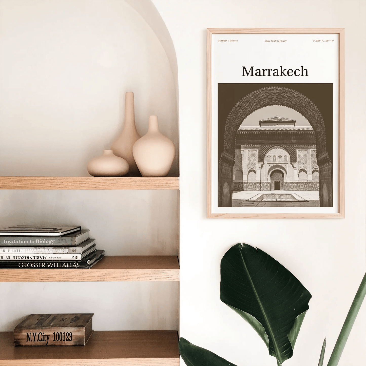 Marrakech Essence Poster - The Globe Gallery