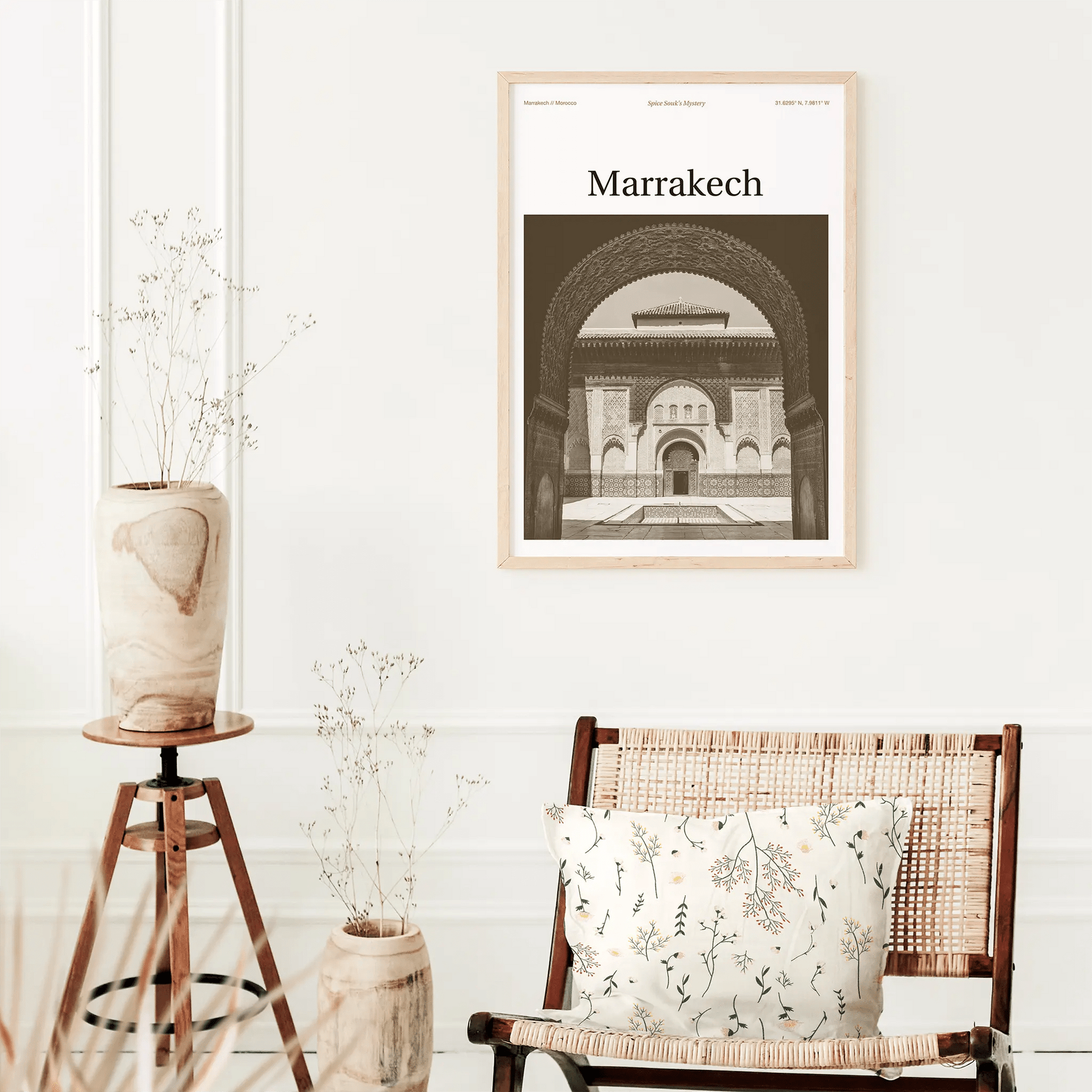 Marrakech Essence Poster - The Globe Gallery