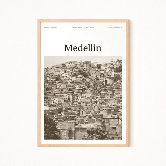 Medellin Essence Poster - The Globe Gallery