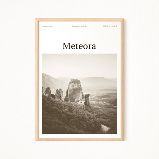 Meteora Essence Poster - The Globe Gallery