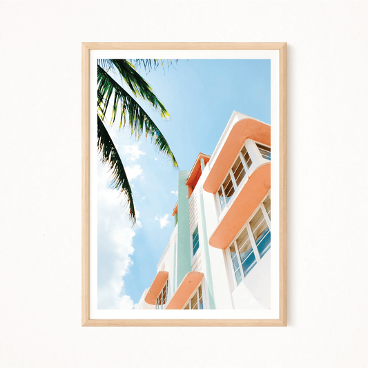 Miami Chromatica Poster - The Globe Gallery