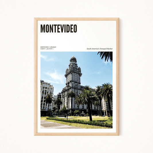 Montevideo Odyssey Poster - The Globe Gallery