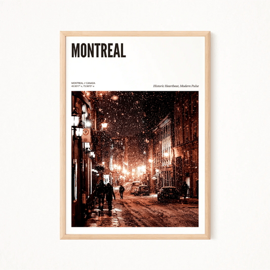 Montreal Odyssey Poster - The Globe Gallery