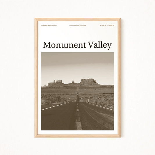 Monument Valley Essence Poster - The Globe Gallery