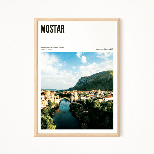 Mostar Odyssey Poster - The Globe Gallery
