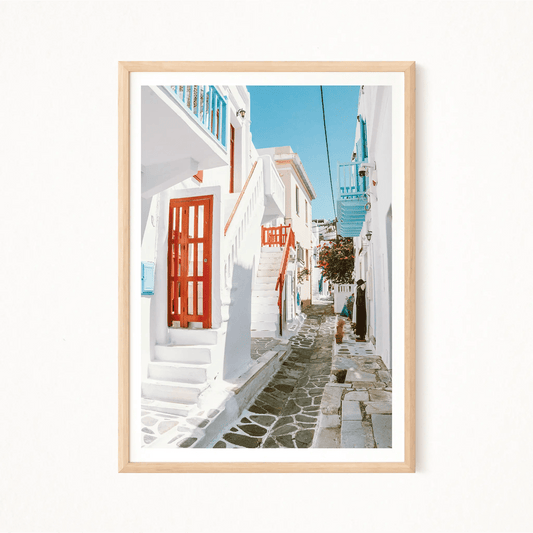 Mykonos Chromatica Poster - The Globe Gallery