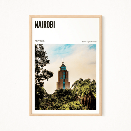 Nairobi Odyssey Poster - The Globe Gallery
