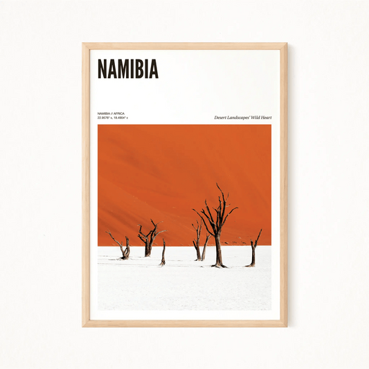 Namibia Odyssey Poster - The Globe Gallery